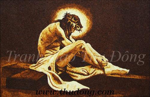 Jesus Sitting On Cross